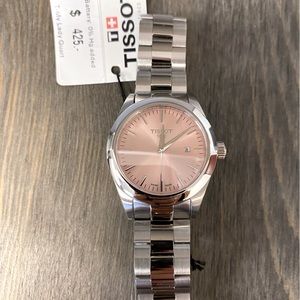 Tissot T-My Lady Quartz Pink Dial Ladies Watch ~ New!